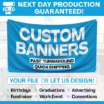 Sale Banner printing, Discount Sale Banner, Sale Banner, Vinyl Banner sale sign, Custom Banner Printing, Free Shipping, 13oz vinyl banner - Image 9