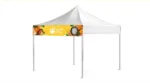 Custom Tent Banner, Trade Show, Functions, Festivals, Event, Canopy Vinyl Banner, Full Color Vinyl Banner - Add Your Logo & Business Name - Image 5