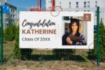 Graduation Picture Banner - Celebrate the Grad with a Custom Vinyl Banner - Graduation Banners to Make the Class of Stand Out - Custom Full Color Printing - Image 3
