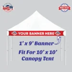 Best Seller - Tent Banners Bundle, Festival Tent Banners, Custom Canopy Banners, Business Tent Banners, Fair Tent Banners, Full Color banner - Image 6