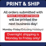 Two Custom Banners, Front 1x9 and Back 3x8 Banner for 10x10 Canopy, Tent Banner with Logo, Trade Show, Festival, Events, Canopy Vinyl Banner - Image 5