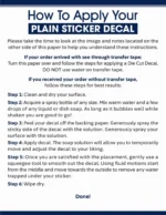 Custom Stickers - High-Quality Large Vinyl Decals - Custom vinyl sign -Cut to any shape - Big Vinyl Stickers – Custom Logo, or Design - Image 9