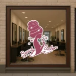 Large Custom Vinyl Sticker - Big Vinyl Sticker - Contour Cut Shape or Any shape of your choice - Indoor Outdoor Use - Custom Window Sticker - Image 2