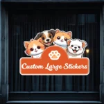 Custom Stickers, Personalized large window Stickers, Custom Vinyl stickers, Large vinyl decals, Custom Logo stickers, Big Custom stickers