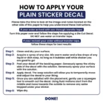 Custom Stickers, Personalized large window Stickers, Custom Vinyl stickers, Large vinyl decals, Custom Logo stickers, Big Custom stickers - Image 2