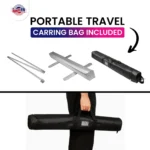 Custom Retractable Banner, Roll Up Retractable Banner Stand, Trade Show Pop Up Display, Business Events, Full Color Print - 33 x 80 Popular - Image 4