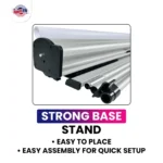 Custom Retractable Banner, Roll Up Retractable Banner Stand, Trade Show Pop Up Display, Business Events, Full Color Print - 33 x 80 Popular - Image 6