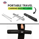 33x80 Retractable Banner, Roll Up Retractable Banner Stand, Trade Show Pop Up Display, Business Events, Full Color Print, Strong Base - Image 5